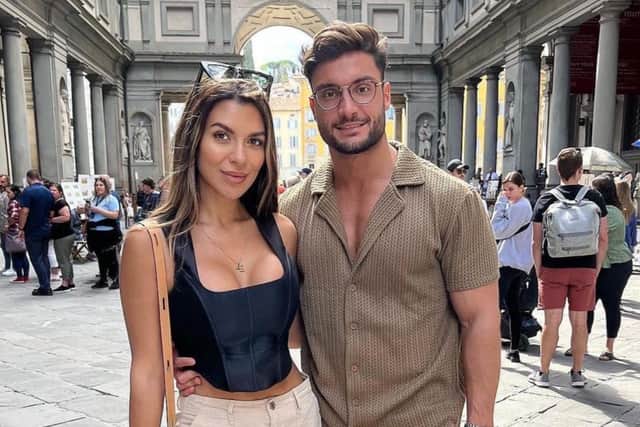 Davide Sanclimenti and Ekin-Su have revealed someone attempted to break into their home whilst they were on holiday (@davidesancli - Instagram)