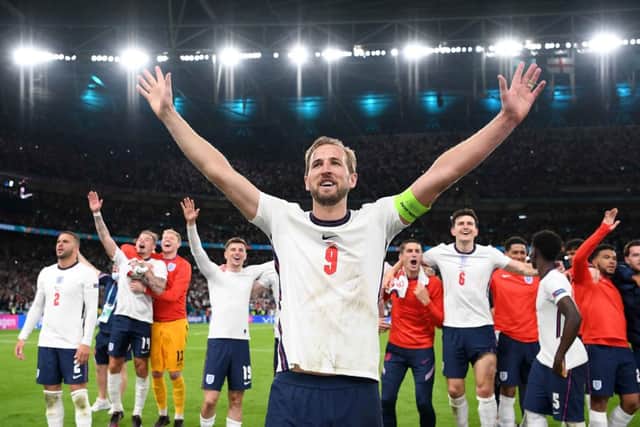 Harry Kane of England (photo: Shaun Botterill - UEFA/UEFA via Getty Images)