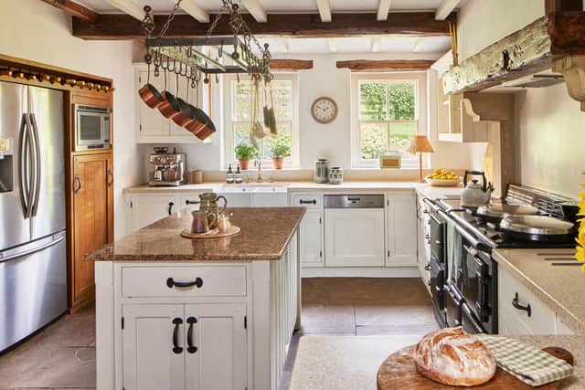 The property’s gorgeous traditional kitchen.