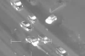 Burgling gangsters make dangerous getaway in BMW