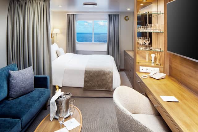 Inside a Yacht Club Stateroom