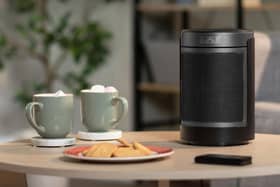 Compact, quiet, and low-energy - Russell Hobbs's fan heater is perfect for keeping you warm in the autumn