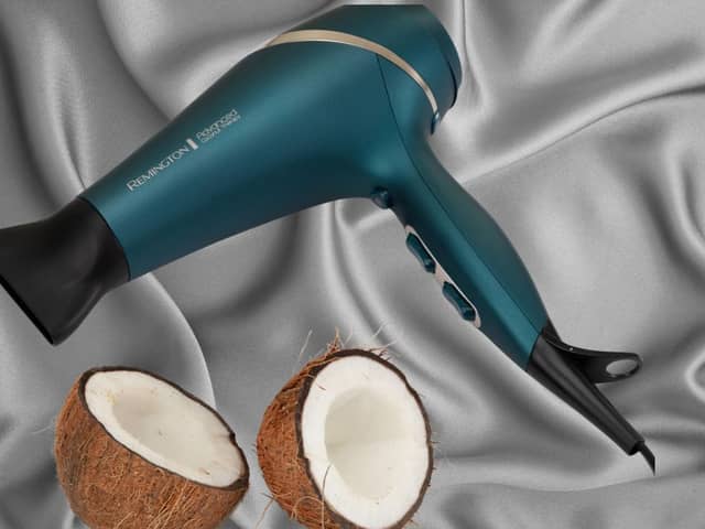 Transform your hair care routine with the Remington Advanced Coconut Therapy hair dryer now 45% off 