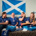 Terry Butcher and Gary McAllister launch Domino's 'Shirtiette' a stain-absorbing football shirt made to embrace messy matchday stains with pride