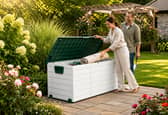 This weatherproof storage box could help transform cluttered corners into organised outdoor spaces