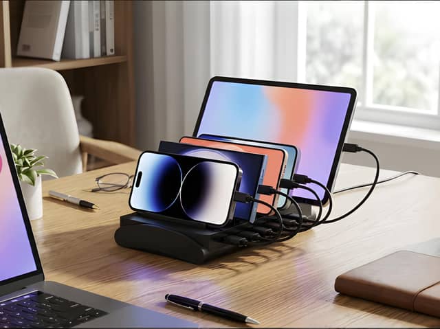 Wowcher has reduced this 60W 6-Port USB Charging Station to just £8.99