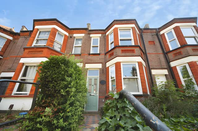 The London Road home combines a low-maintenance front garden with the distinctive character of a Victorian terrace