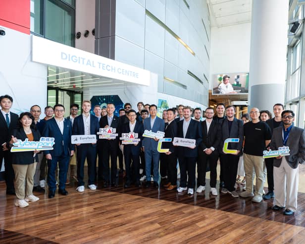 The delegation were introduced to the Greater Bay Area's tech opportunities