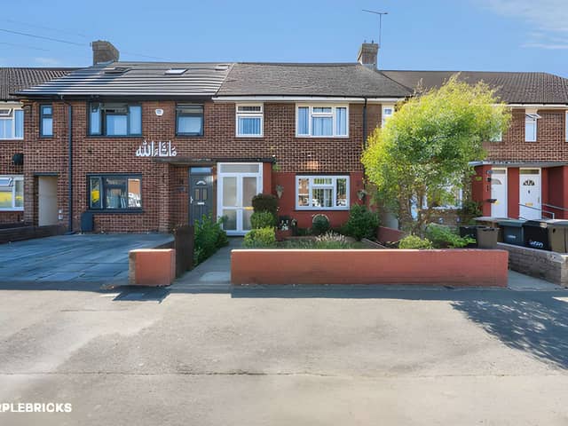 The Barley Lane home provides a practical family layout alongside garden space and a convenient location