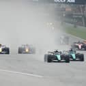 Mercedes driver Kimi Antonelli of Italy is in pole position to win the 2026 Formula 1 Drivers’ Championship