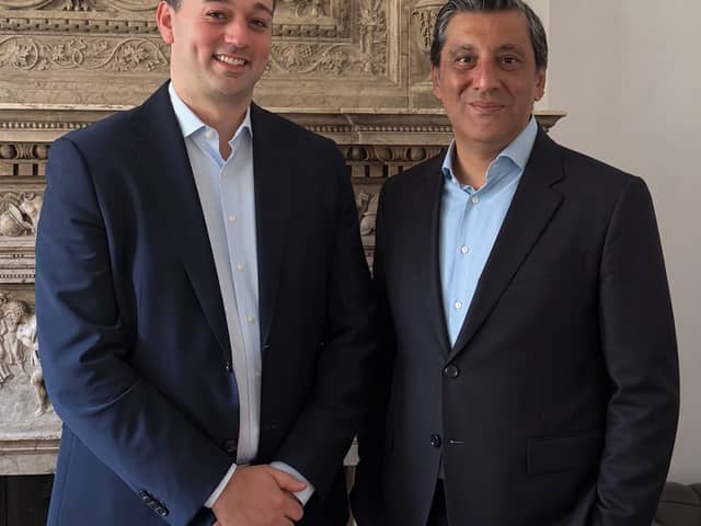 Founder and CEO of Ledgebrook, Gage Caligaris, met with Dr. Nazim Cetin, CEO of Alllianz X