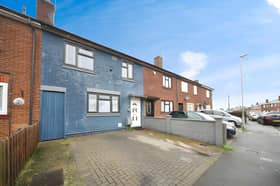 The refurbished terraced house on Solway Road South is offered for sale at £325,000.