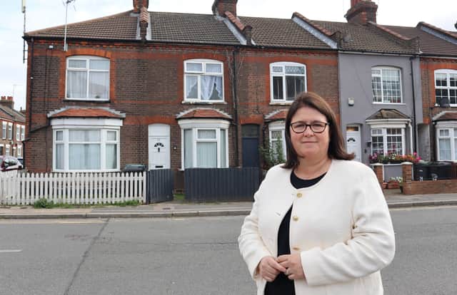 Rachel Hopkins MP in Luton