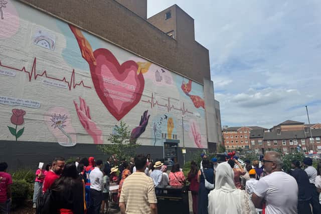 Luton Lifelines - community created mural
