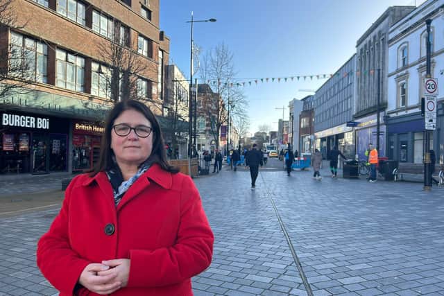 Rachel Hopkins MP in Luton