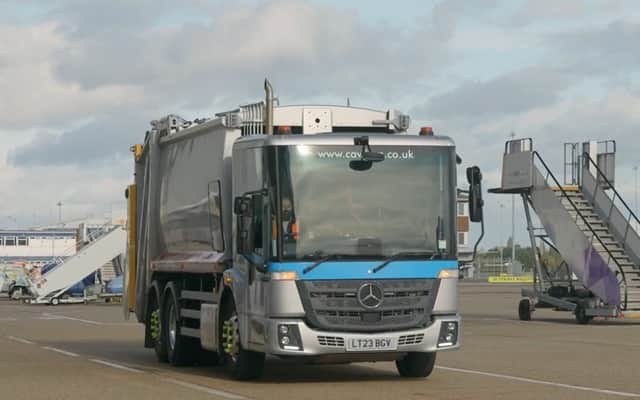 Cawleys vehicle at LLA.