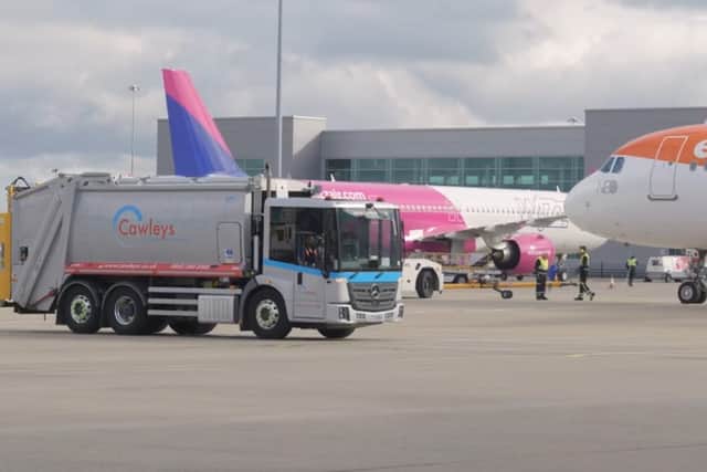 Cawleys on-site at London Luton Airport.