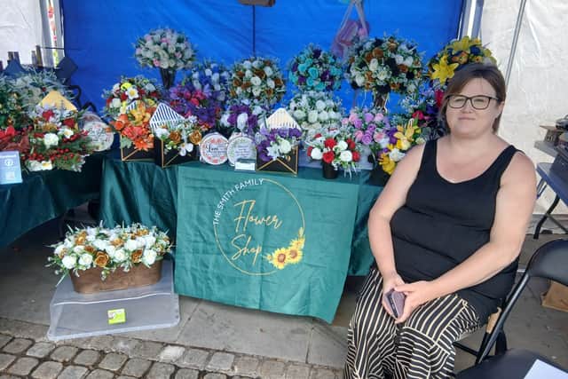 Lindsey at Dunstable Middle Row Market
