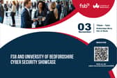 FSB and University of Bedfordshire Cyber Security Showcase at the University's Putteridge Bury Campus