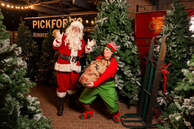 Santa will be joined by Cha Cha the Cheeky elf in his workshop.