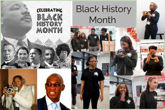 Celebrating black history month 