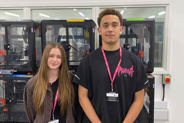 Sophie Smith and Micah Taylor