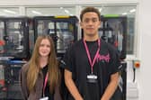 Sophie Smith and Micah Taylor