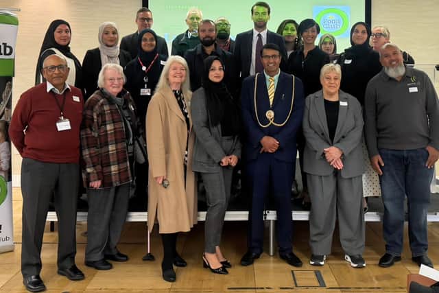 Guests and Luton Foodbank team at the launch of the Food Club.