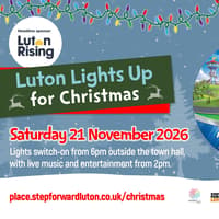 Luton town centre set to sparkle as ‘Luton Lights Up for Christmas’ begins the festive celebrations