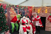 Santa's getting ready for his Christmas Grotto at Little Bramingham Farm