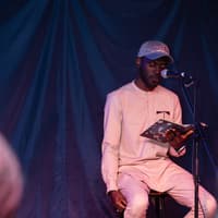 Gbenga finds his voice in the Rhythms of African Heritage at ILU (Drums)