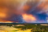 Smoke plumes emerge from an out-of-control bushfire in South Western Australia. Oz-fuel identifies high-risk areas early, empowering agencies to position firefighting resources and plan land management ahead of time.