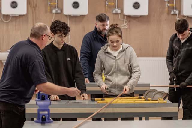 Students at Barnfield College have the opportunity to work with major employers