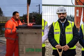 Cllr Ali out on the bins and at the site of new SEN school at Kestrel Way