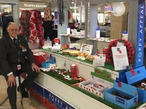 The Royal British Legion will open a pop-up shop at The Mall Luton as part of this year's Poppy Appeal