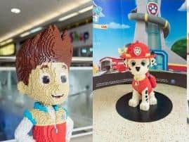 PAW Patrol figures at The Mall Luton