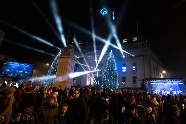 Luton Christmas lights 2019
