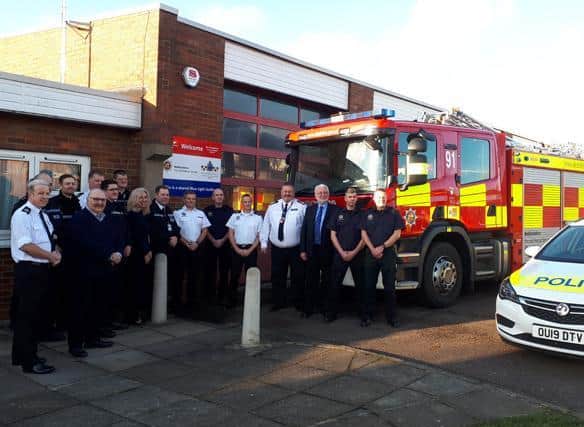 Policing hub opens at the community fire station in Toddington
