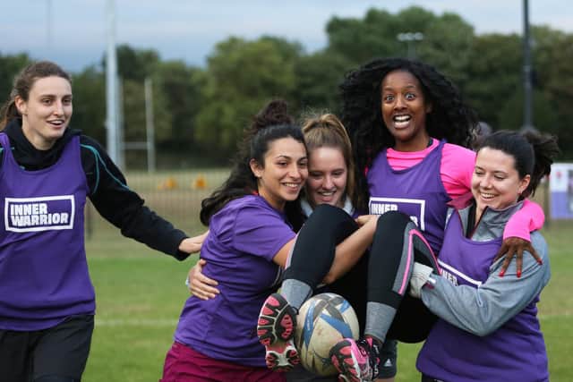 Women and girls are invited to a free rugby fitness session