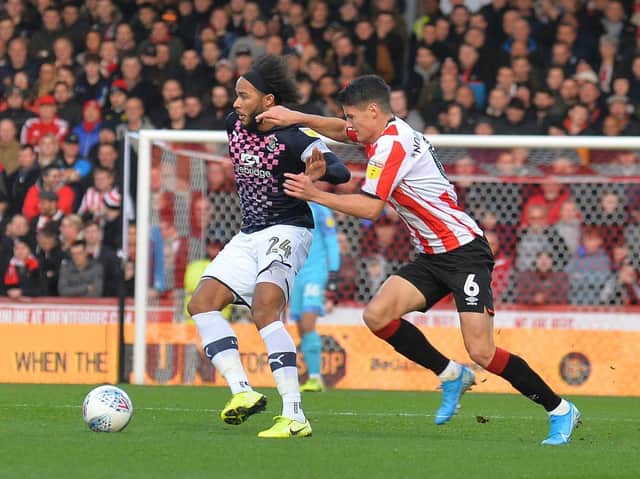 Hatters midfielder Izzy Brown could be back to face Derby tomorrow