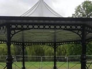 Luton Rotary bandstand at Wardown Park