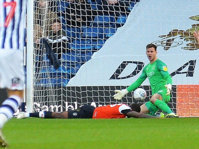 Nightmare start against his former side, turning Robinsons cross beyond Sluga to give Baggies the early goal Town had been desperate to avoid. Was never overly comfortable on the ball, eventually replaced by Carter-Vickers.