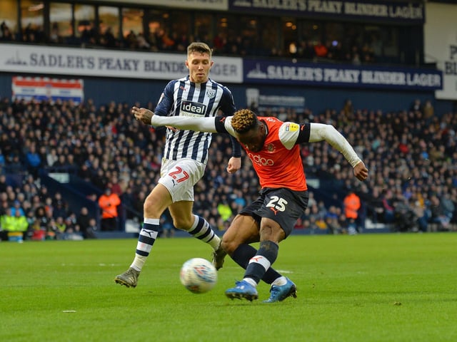 Led Lutons charge forward, as he caused the Baggies defence some headaches when turning and running at them. Once more though, final ball was lacking, while couldn't quite prevent Phillips' cross for the second.