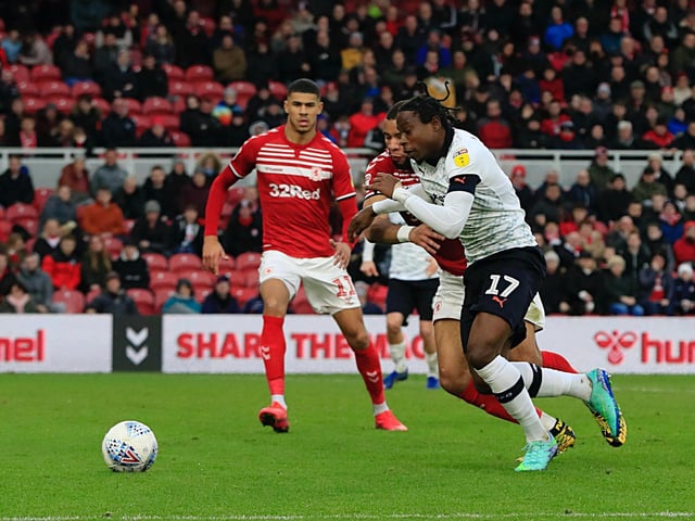 Wholehearted display in the engine room as he ensured that Town kept their opponents at arms length for the majority. Might have made the game safer on to hammer some late attempts well over.