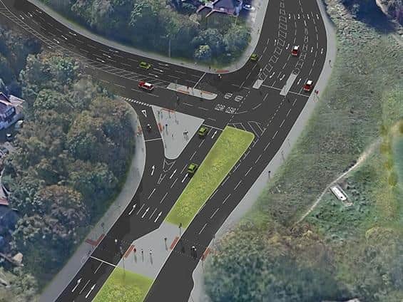 Plans include the dualling of Vauxhall Way as well as the creation of T-junction at the Stopsley Way and Hitchin Road roundabout