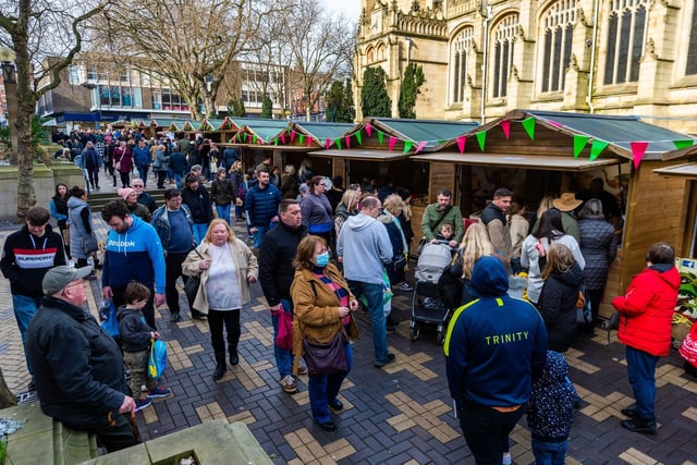 Over 60 food and drink stalls were part of the festival