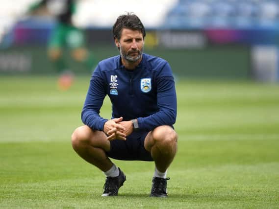 Huddersfield manager Danny Cowley took over the former Premier League side earlier this season