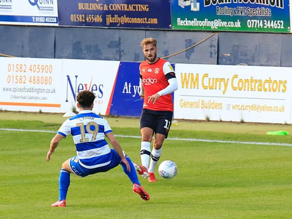 Andrew Shinnie on the ball against QPR this evening