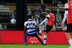 Martin Cranie clears the danger during Tuesday night's 1-1 draw with QPR