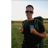 Simon is taking on the Icknield Way trail to raise money for ZSL